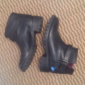 Fendi black ankle boots
